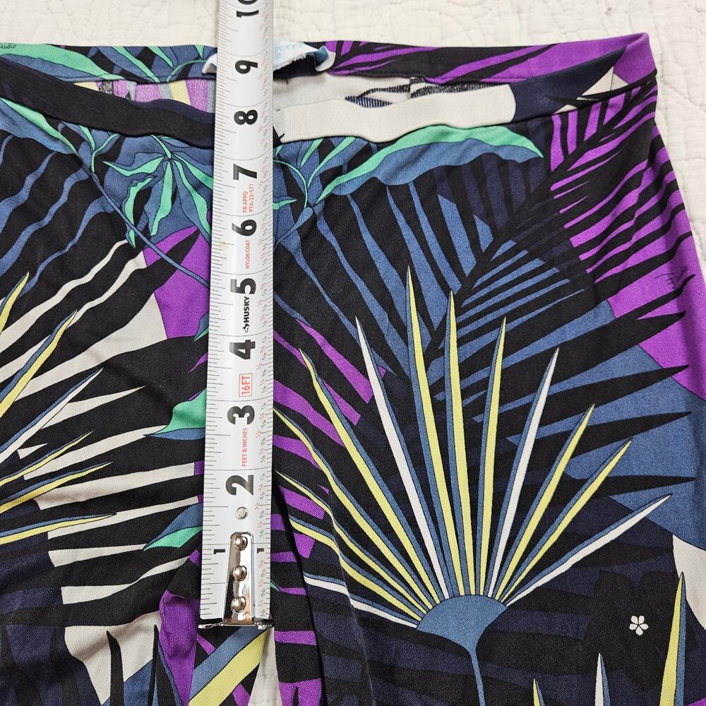 Vintage Y2k Emilio Pucci Silk Wide Leg Pants - Size Small - Picture 5 of 8